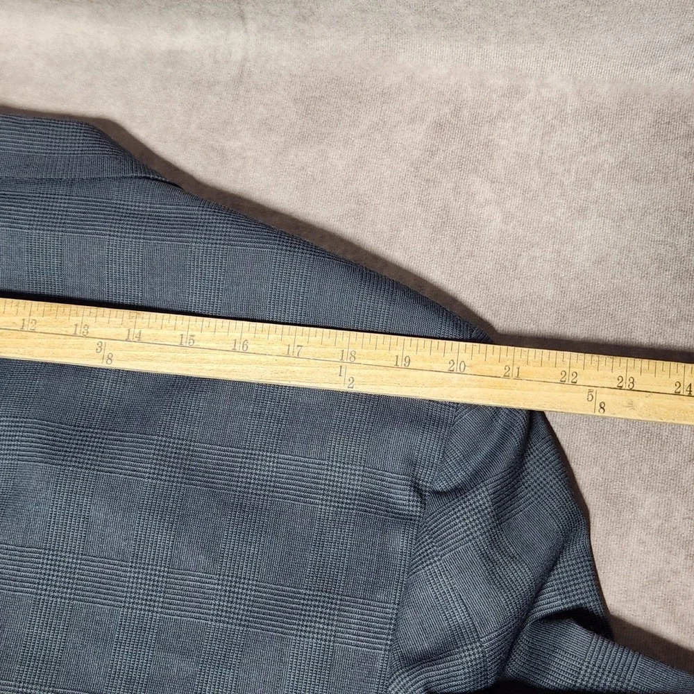 Polo‎ University Club Ralph Lauren Blue Glen Plaid Blazer Sport Coat 42/44 L USA